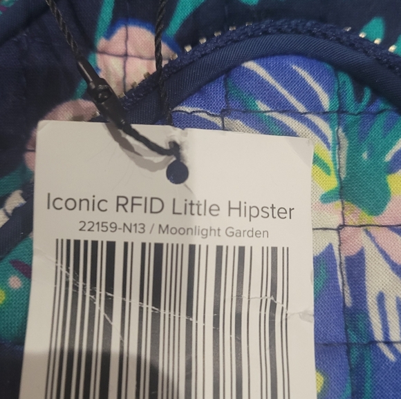 Vera Bradley Blue Floral Crossbody Bag - Picture 7 of 7